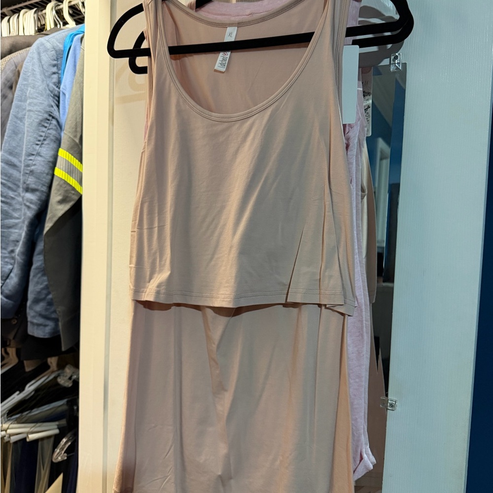 Latched Mama Women's Top in Light Pink